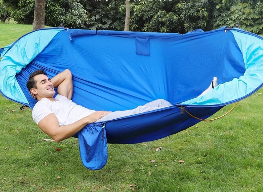 アウトドア横転防止速開蚊帳児童大人ハンモック拍卖