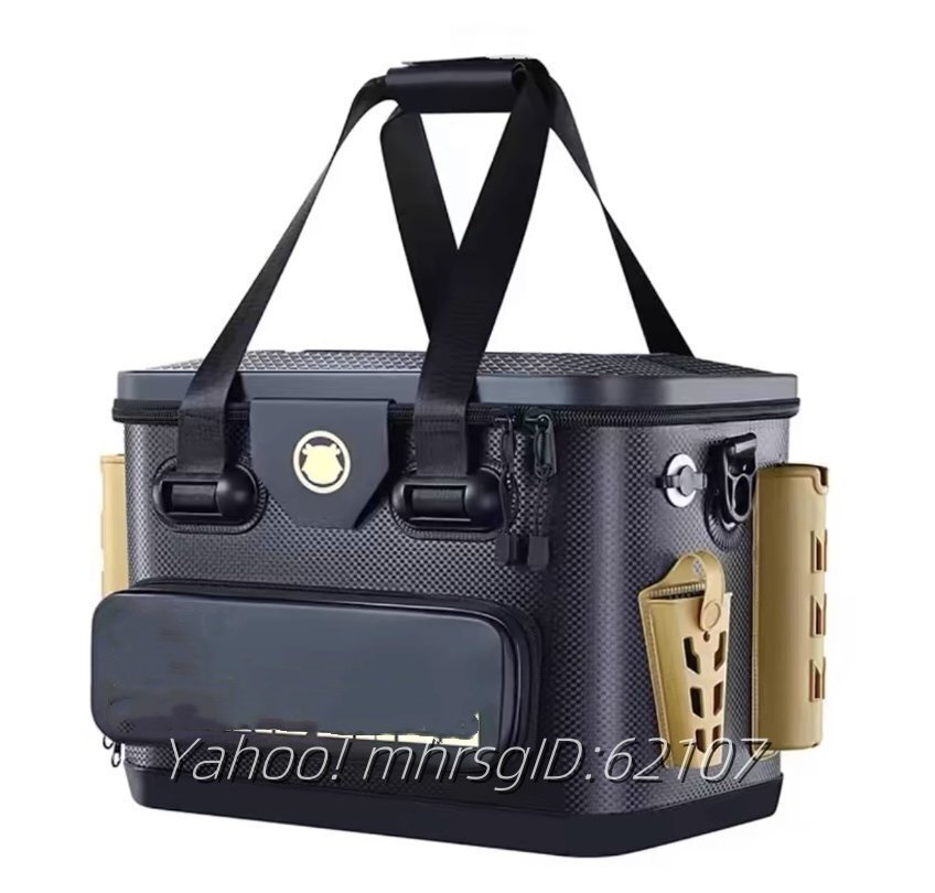 ルアーフィッシングボックス 新モデル 多機能 ポールホルダー付 フィッシュバケツ 座り心地 超軽量 加厚 大容量 海釣り 収納ボックス拍卖