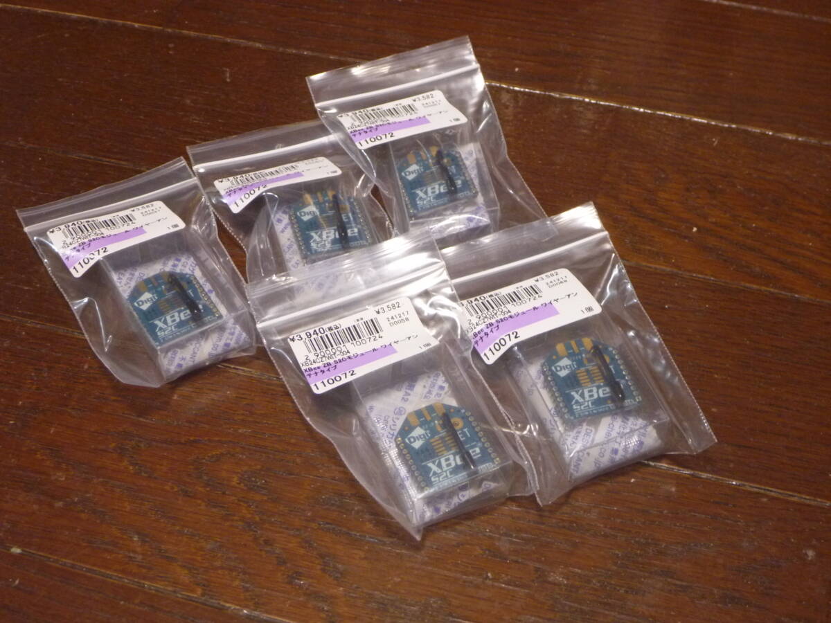 ★☆未使用 新品 Digi XBee ZB(S2C)/ワイヤーアンテナ型 XB24CZ7WIT-004 5個☆★拍卖