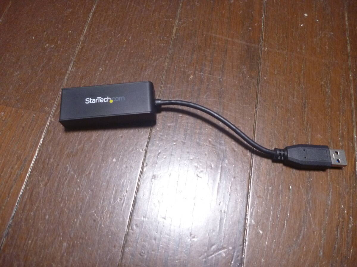 ★☆中古 StarTech.com USB 3.0 - ギガビットイーサネットLANアダプタ USB31000S 有線LANアダプタ☆★拍卖