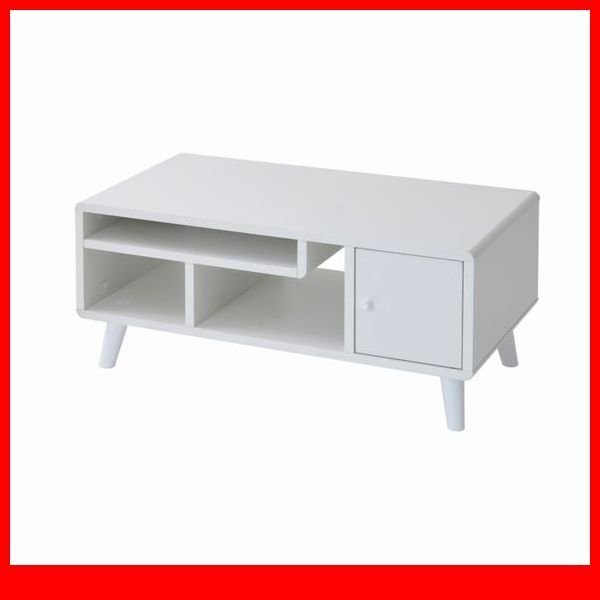 テレビ台★新品/一人暮らしに寄り添う テレビ台/北欧風 コンパクト 幅80cm 収納多数 背面化粧/ホワイト/a4拍卖