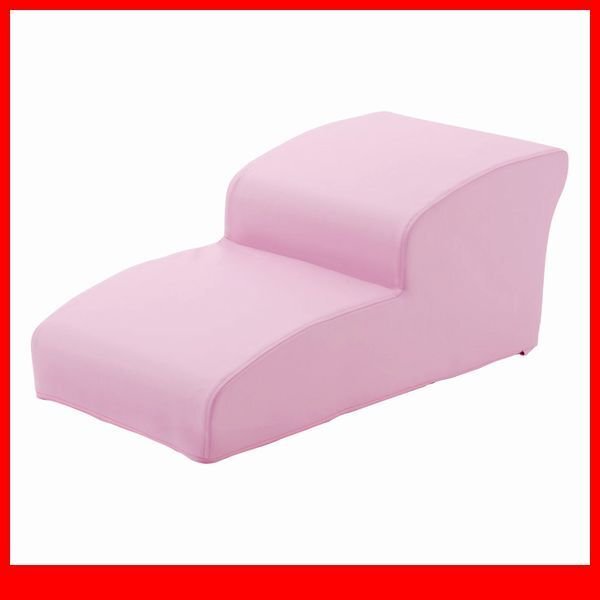 ペット用品★ドッグステップ 犬用階段2段タイプ/小型 中型犬用 ミニチュアシュナウザー 他/ソファ ベッドの上り下りに/日本製/ピンク/a5拍卖