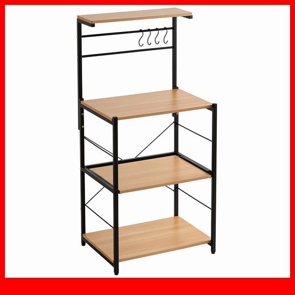 レンジ台★新品/ヴィンテージ スリムレンジ台 ハイタイプ スリム 60cm幅/汎用性 キッチン リビング サニタリー/シャビーオーク/a1拍卖