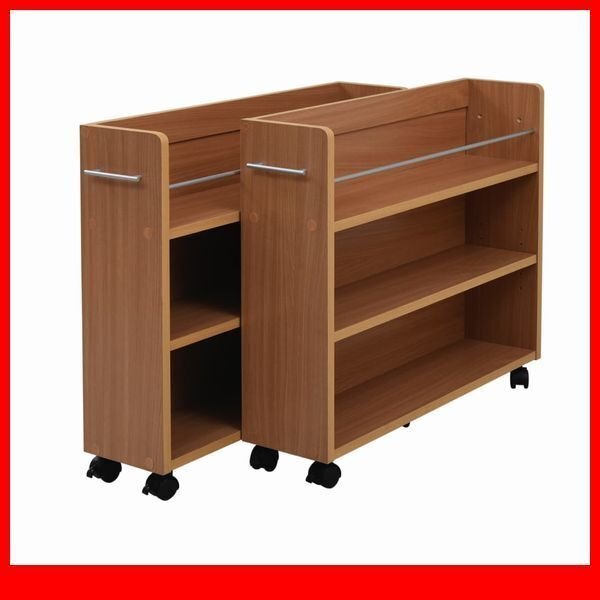 押入れ収納★押入れ 収納 ラック 本棚 2個セット/大容量/隙間家具 リビング ダイニング デスクラックに/ナチュラル/新品 即決/sgta-0130/a3拍卖