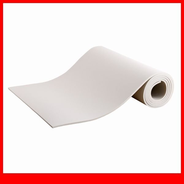 フロアマット★新品/継ぎ目がないPVCロールマット スリムロング 110×500cm/抗菌 防水 防音 すべり止め/アイボリー/a4拍卖