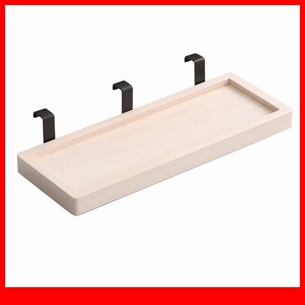 オプション★パイン材 高さ3段階調整 脚付きすのこベッド【リリッタ】専用宮 簡易宮棚/ホワイトウォッシュ/a4拍卖