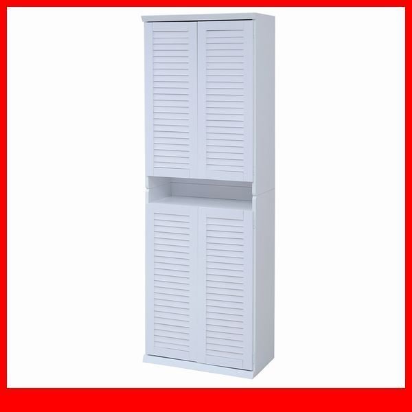 下駄箱★ルーバーシューズボックス 幅60cm 2個組/靴箱 シューズラック 下足入れ/縦横自在 薄型 可動棚/ホワイト 白家具/SGTA-0101SET/a4拍卖