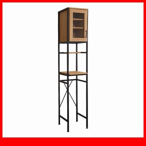 キッチン収納★新品/ヴィンテージごみ箱上ラック すきま収納 幅35cm/木目調 ナチュラル/食器 家電収納/シャビーオーク/a1拍卖