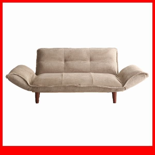 ソファ★コンパクトソファ 2人掛け/背もたれ 肘掛け リクライニング/ポケットコイル/ロータイプ ハイタイプ/ベージュ/特価 限定/a1拍卖