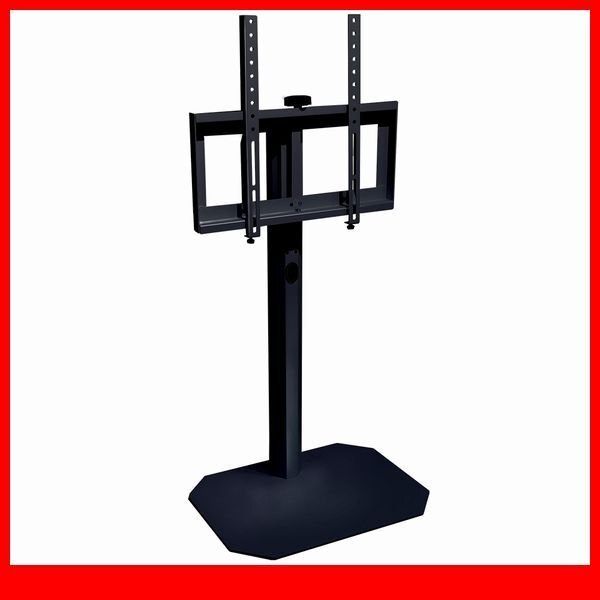 テレビ台★新品/美しいフォルムの八角壁寄せテレビスタンド ロータイプ/32~65インチ/コーナー対応 スイング 首振り機能/ブラック/a1拍卖