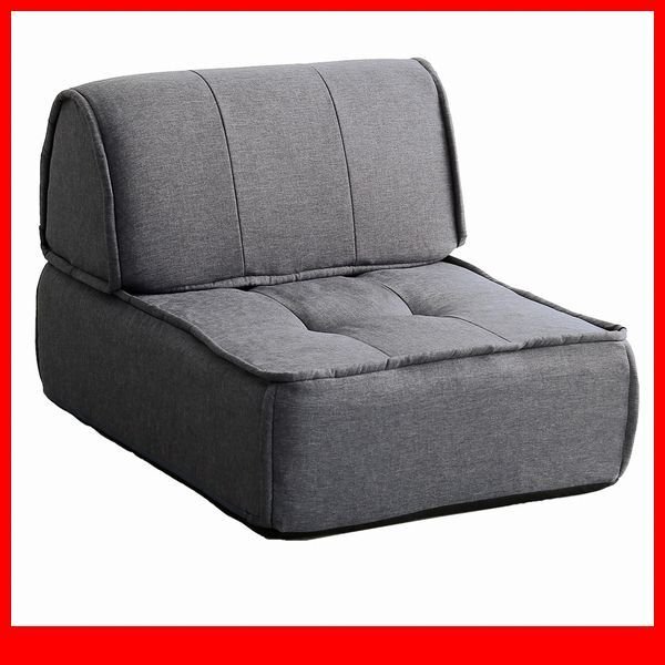 ソファ クッション★新品/フロアクッション 1人掛け 座面+背もたれ セット/布製 ポケットコイル 安心の日本製 完成品/グレー/a3拍卖