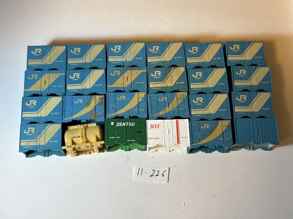 11-229 Nゲージ コンテナ 12f まとめ売り拍卖