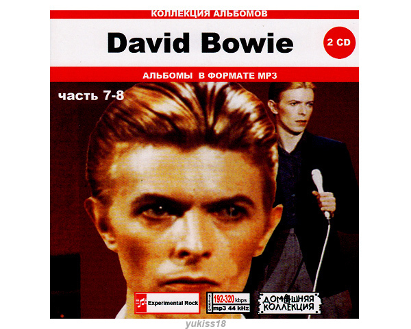 DAVID BOWIE デヴィッド・ボウイ 大全集 PART4 168曲 MP3CD 2P♪拍卖