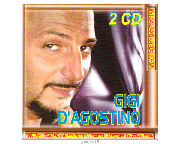 GIGI D'AGOSTINO/ 大全集 249曲 MP3CD 2P☆拍卖