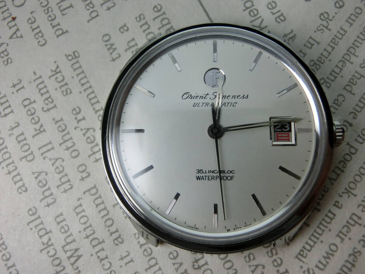 オリエント ファイネス Fineness Ultra matic ジャンク拍卖