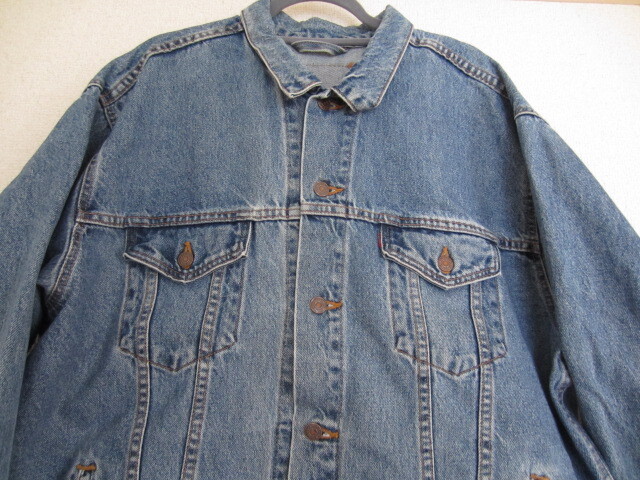 90sリーバイス【70507/USA製/ボタン裏刻印527】デニムジャケット(XL)/ ヴィンテージ 拍卖