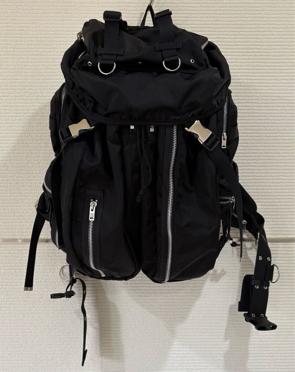 UNDER COVER アンダーカバー 19SS UCW4B01-4 多ポケット バックパック リュック ナイロン 黒 正規品 拍卖