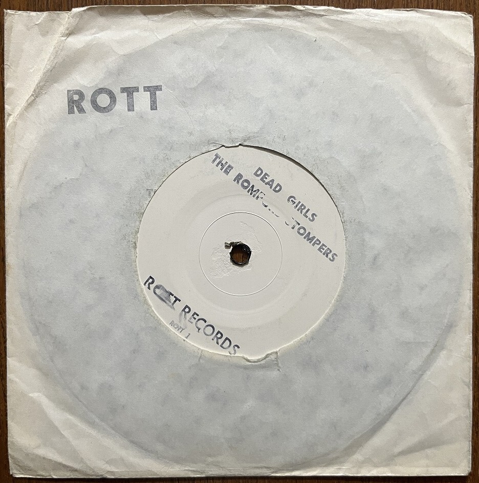 Vintage Vinyl 試聴可 The Romford Stompers - Dead Girls orig 7'【70's punk/power pop/new wave パンク天国】拍卖