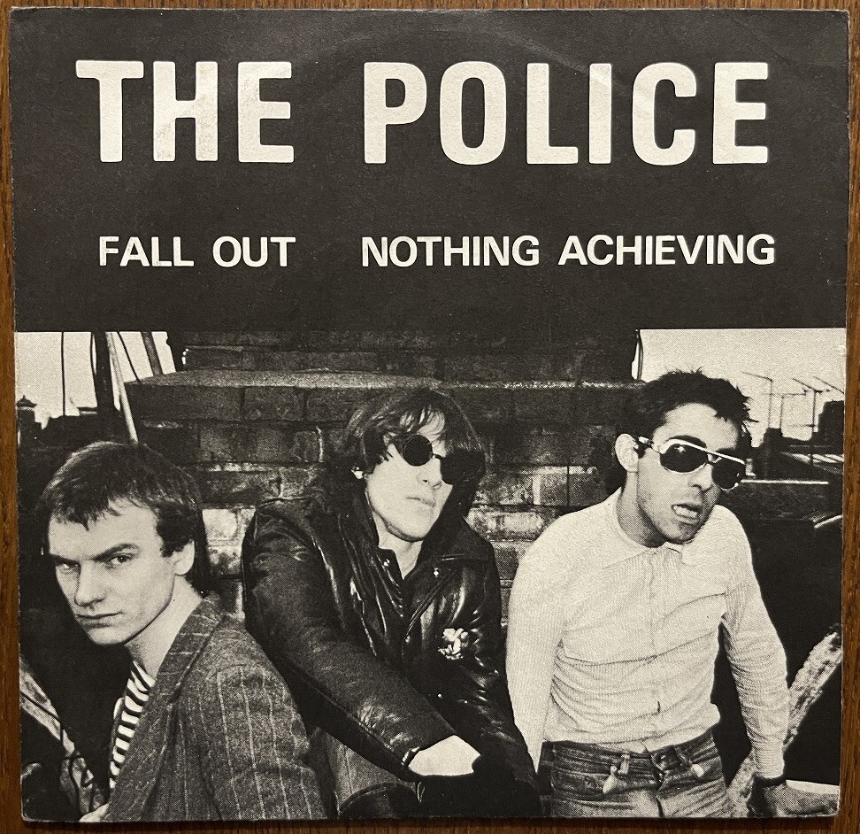 Vintage Vinyl 試聴可 The Police - Fall Out orig 7'【70's punk/power pop/new wave パンク天国】拍卖