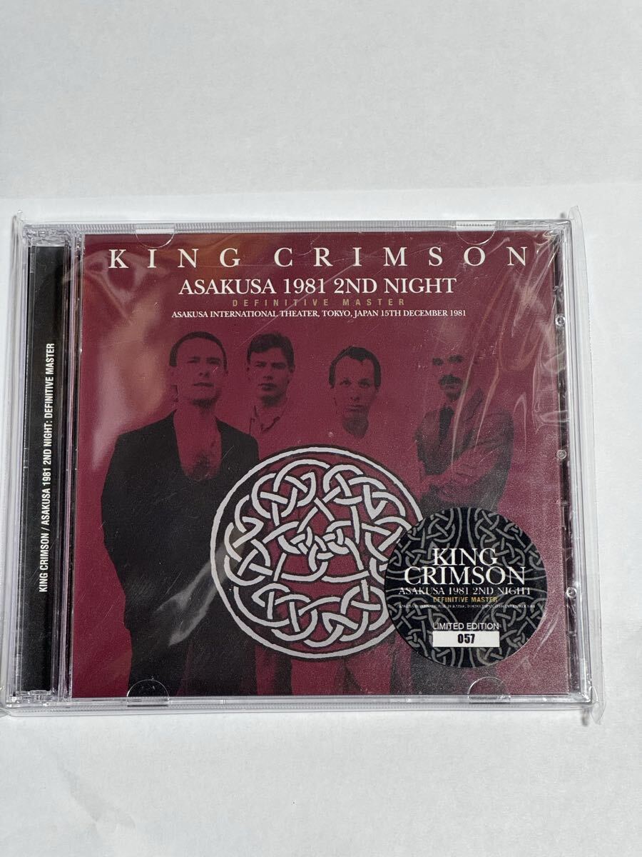 KING CRIMSONキングクリムゾン★Asakusa 1981 2nd Night : Definitive Master + Bonus CD拍卖