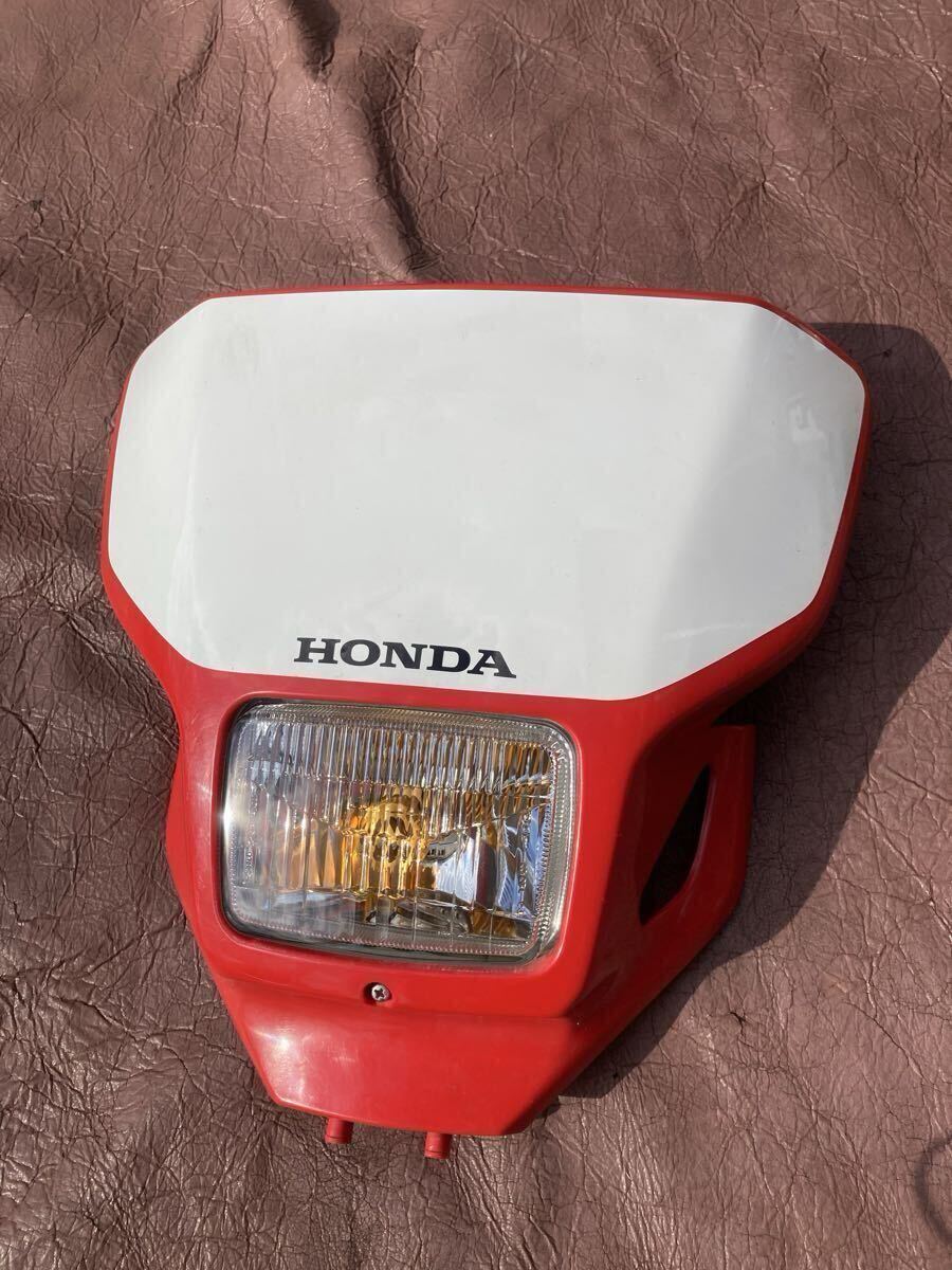 XR250 ヘッドライトカウル レンズ付き ホンダ純正 MD30 XR230 ヘッドライト 美品拍卖