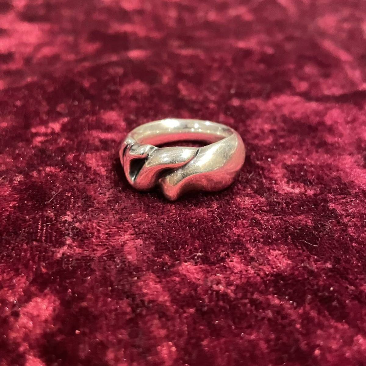 SILVER シルバー 重厚 LONE ONES ロンワンズ ツイスト リング 指輪拍卖