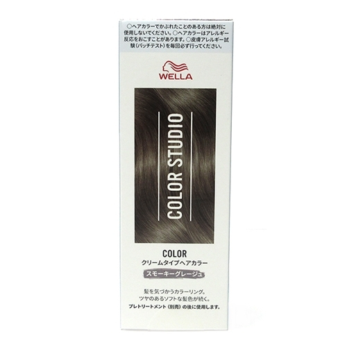 訳あり WELLA ウエラ カラースタジオ スモーキーグレージュ 医薬部外品拍卖