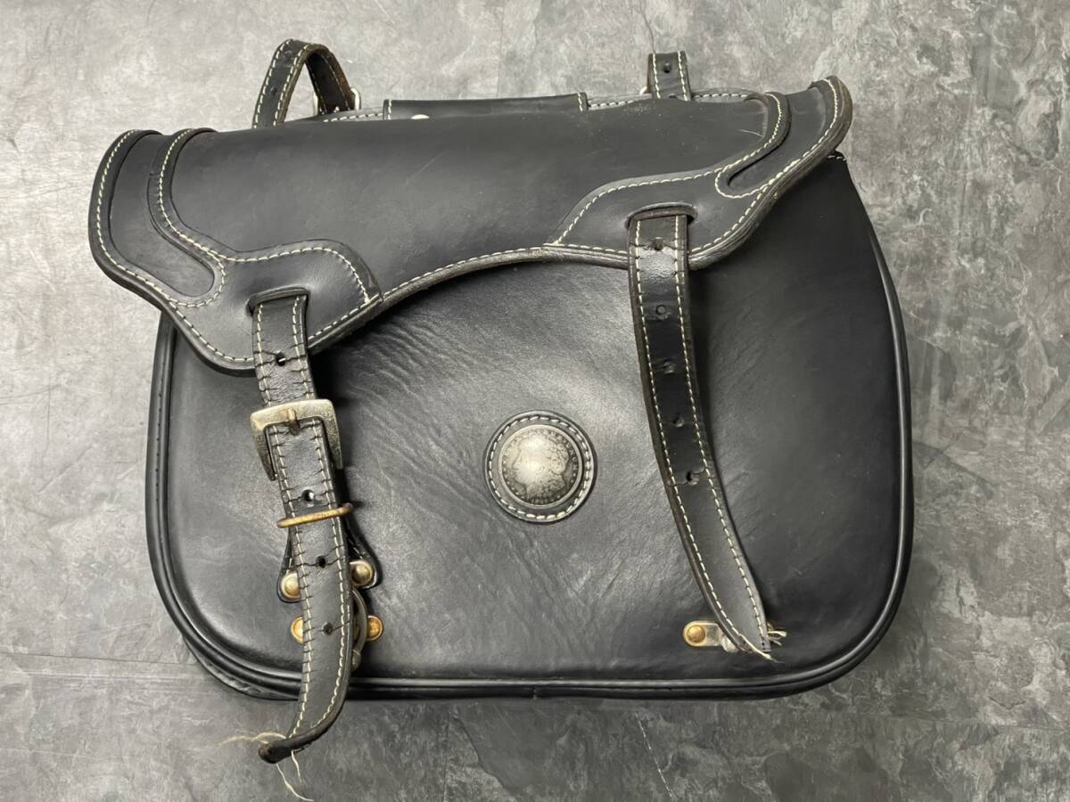 デグナー 本革製サイドバッグ DEGNER サイドバッグ サドルバッグ 拍卖