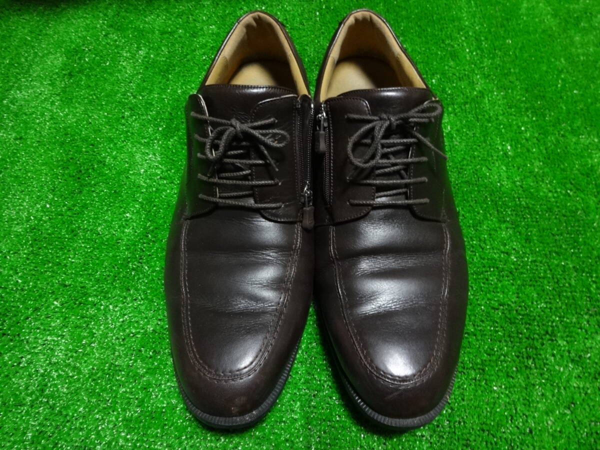 【中古品】YONEX ドレスシューズ パワークッション 28cm 牛革拍卖