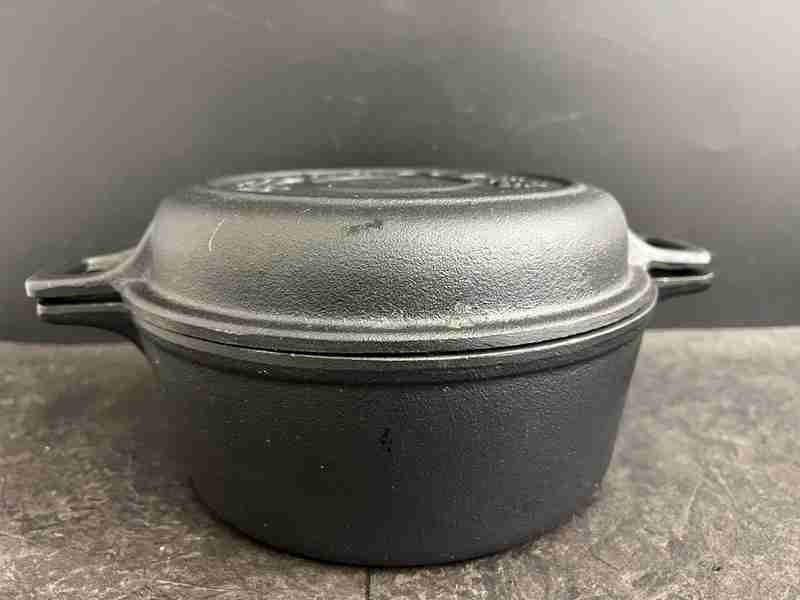 CT12479 鉄製 盛栄堂 南部 両手鍋 タミさんのパン焼器拍卖