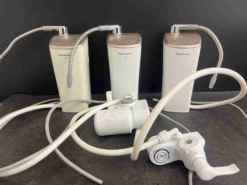 CT12817重 Panasonic パナソニック アルカリイオン整水器 TK-AJ21 浄水器 3点まとめ拍卖