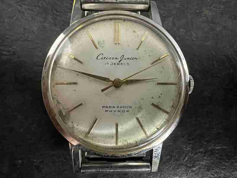 CT12490 CITIZEN メンズ腕時計 14501 PARASHOCK PHYNOX 拍卖