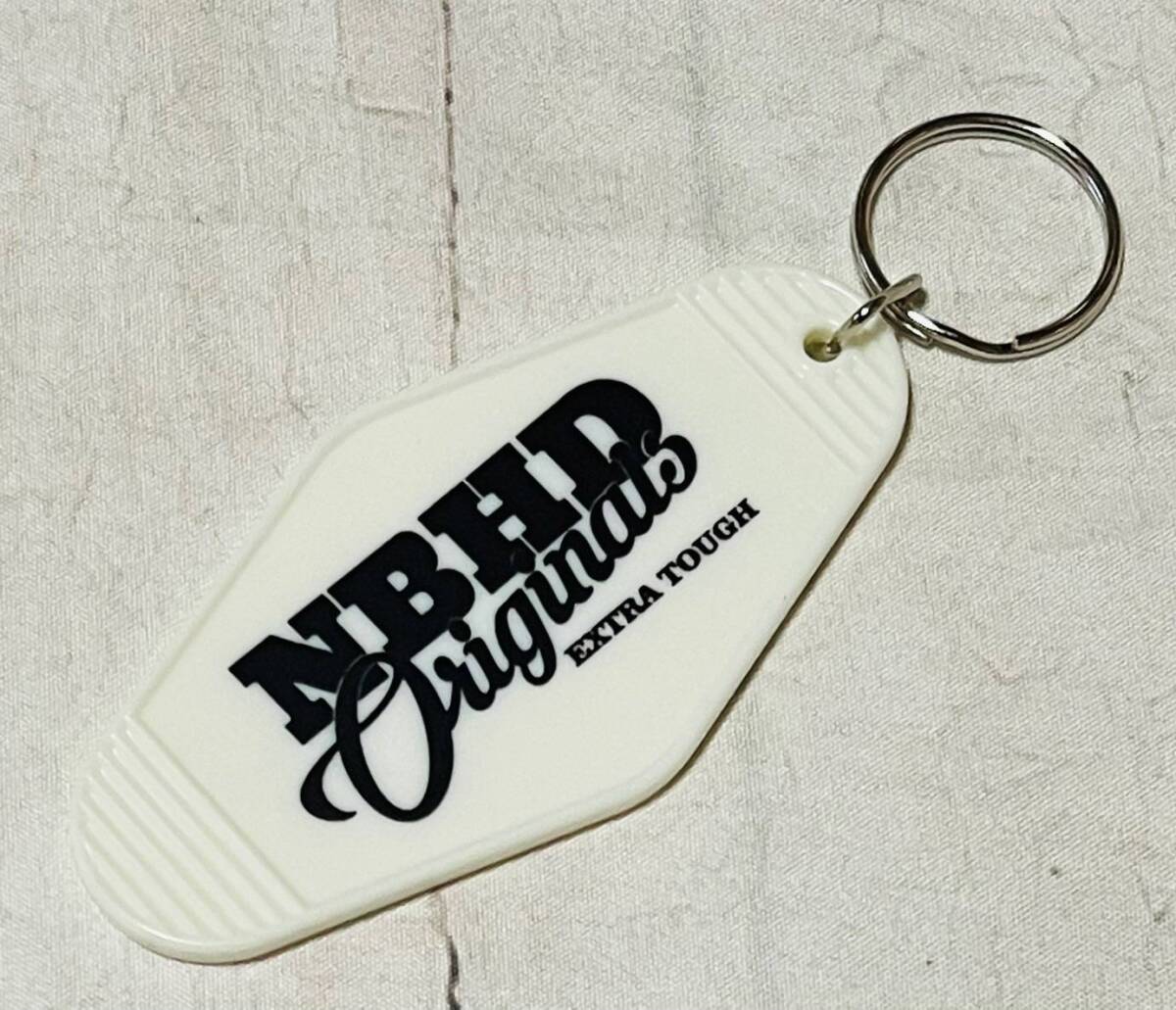 【NRIGHBOHOOD】キーホルダー ネイバーフッド 新品未使用 ホワイト拍卖