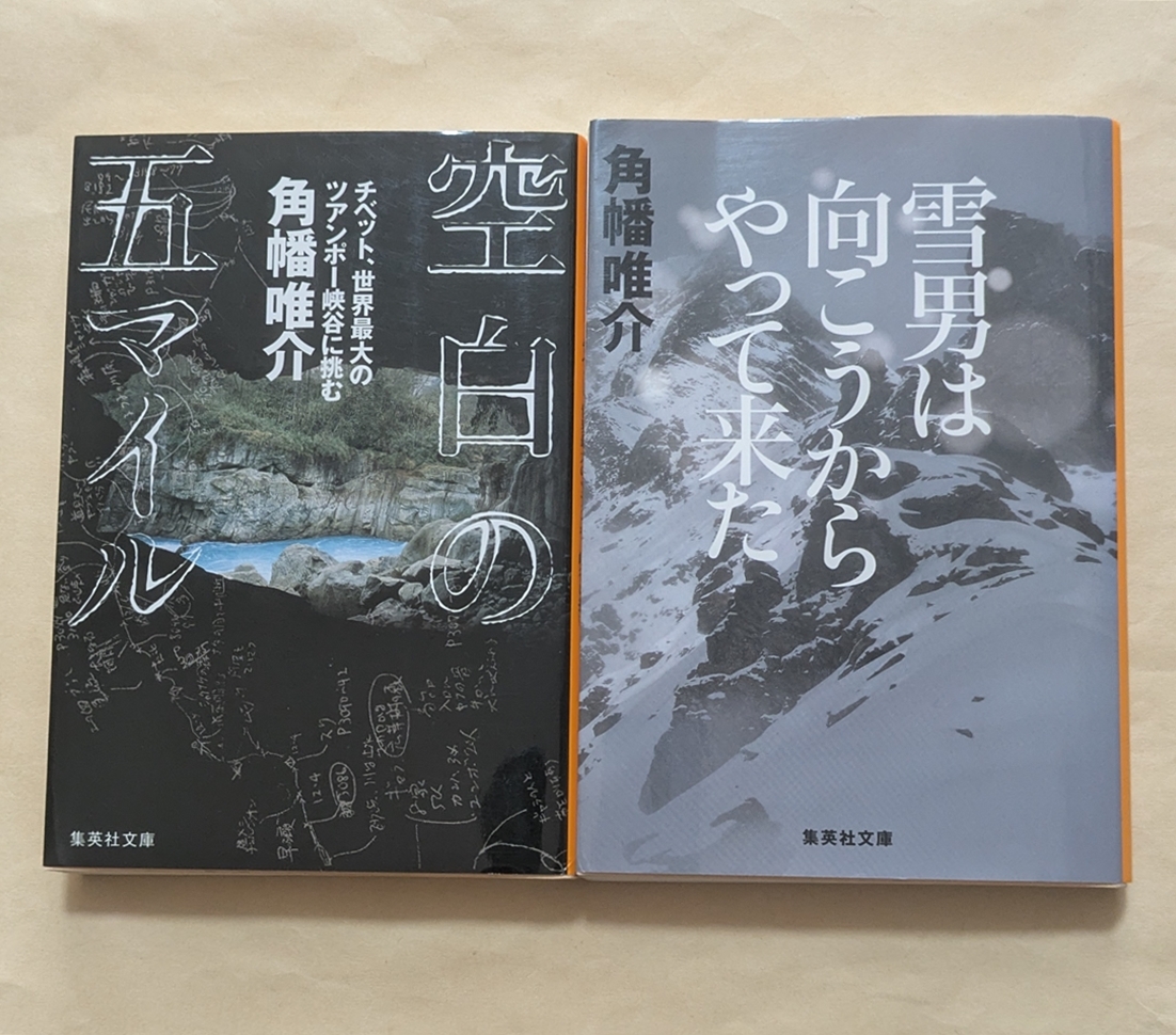 【即決・送料込】空白の五マイル 雪男は向こうからやって来た 文庫2冊セット 角幡唯介拍卖