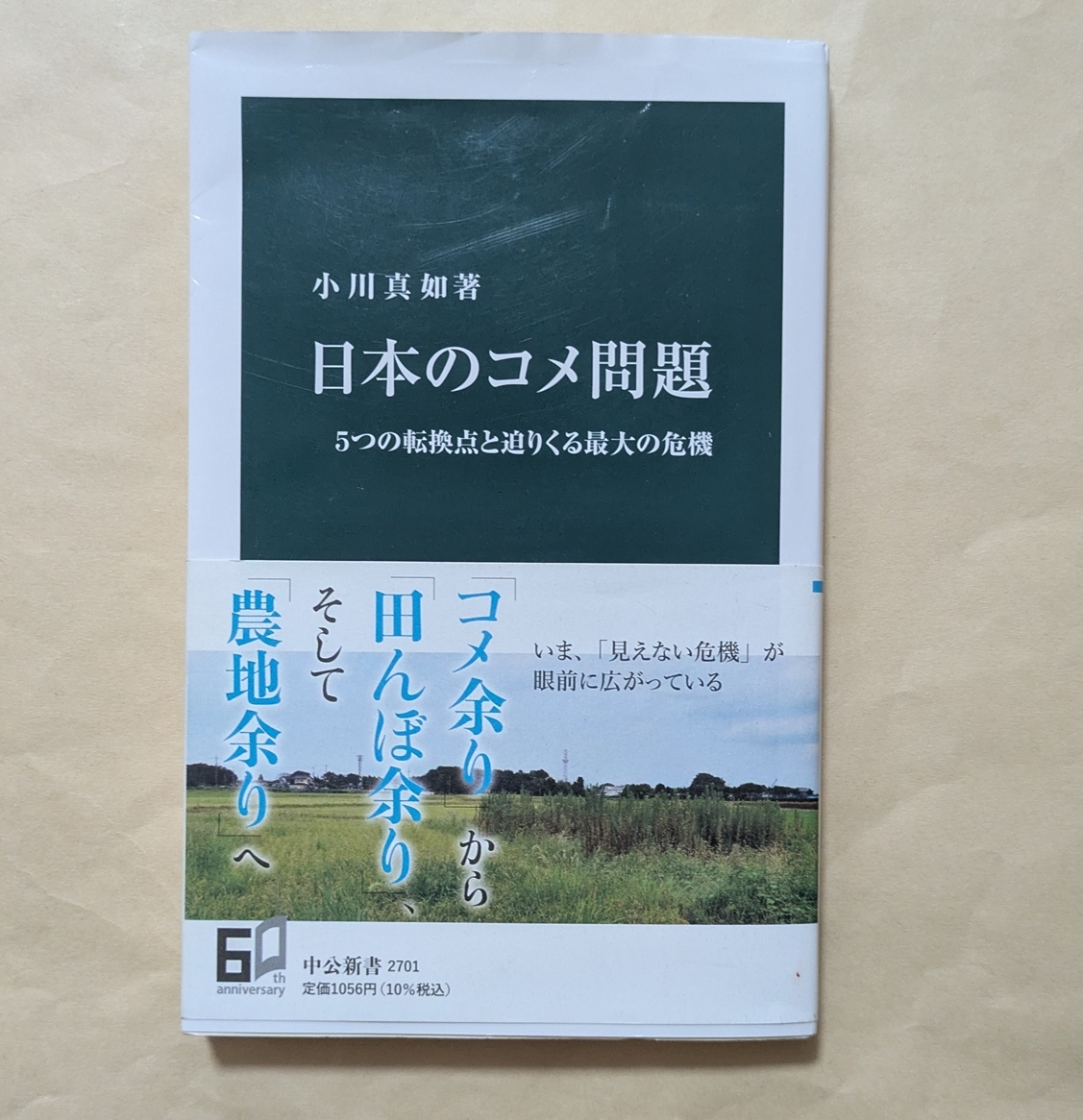 【即決・送料込】日本のコメ問題 5つの転換点と迫りくる最大の危機 中公新書 小川真如拍卖