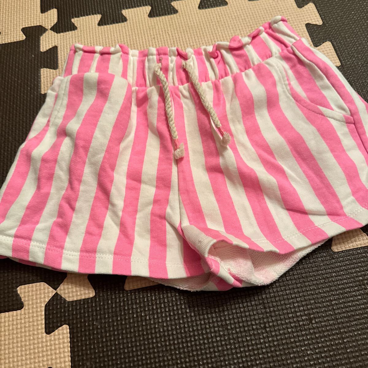 ZARA ショートパンツ ピンクストライプ サイズ134cm 130140女の子拍卖