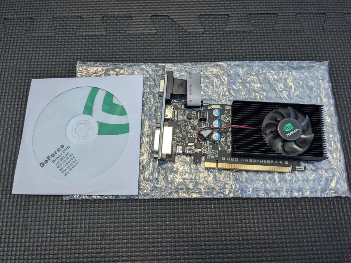 0711u0615 グラフィックボード GT610 2GB DDR3 64bit拍卖