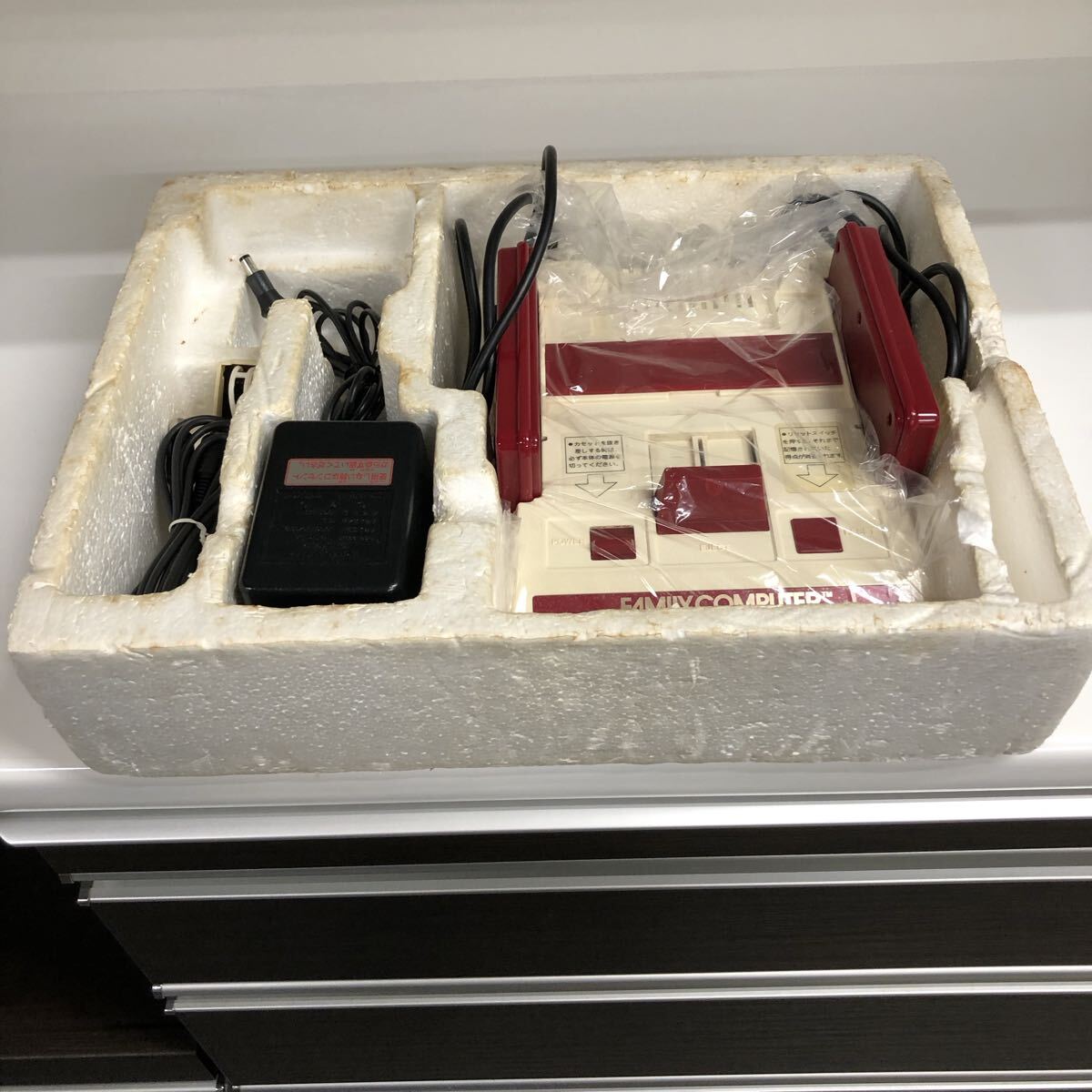 任天堂 Nintendo ファミリーコンピューター FC 未チェック 本体 取説 アダプター 箱拍卖