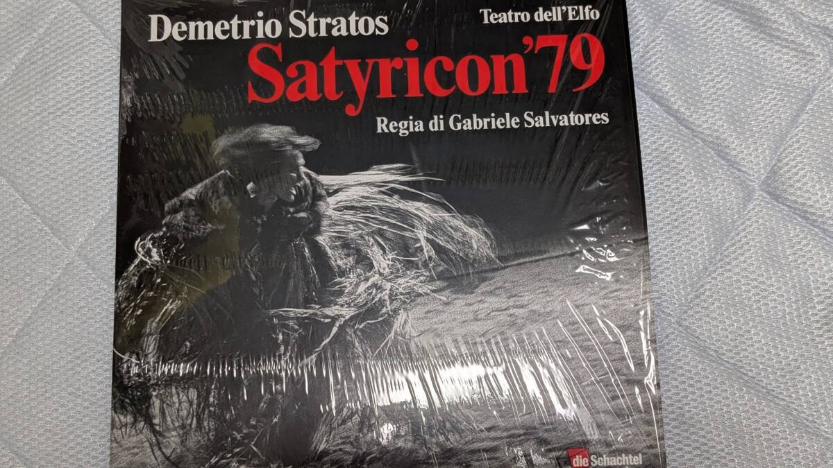 DEMETRIO STRATOS デメトリオ・ストラトス SATYRICON '79 300 枚限定レコード 黒盤 AREA アレア イタリアン プログレ拍卖