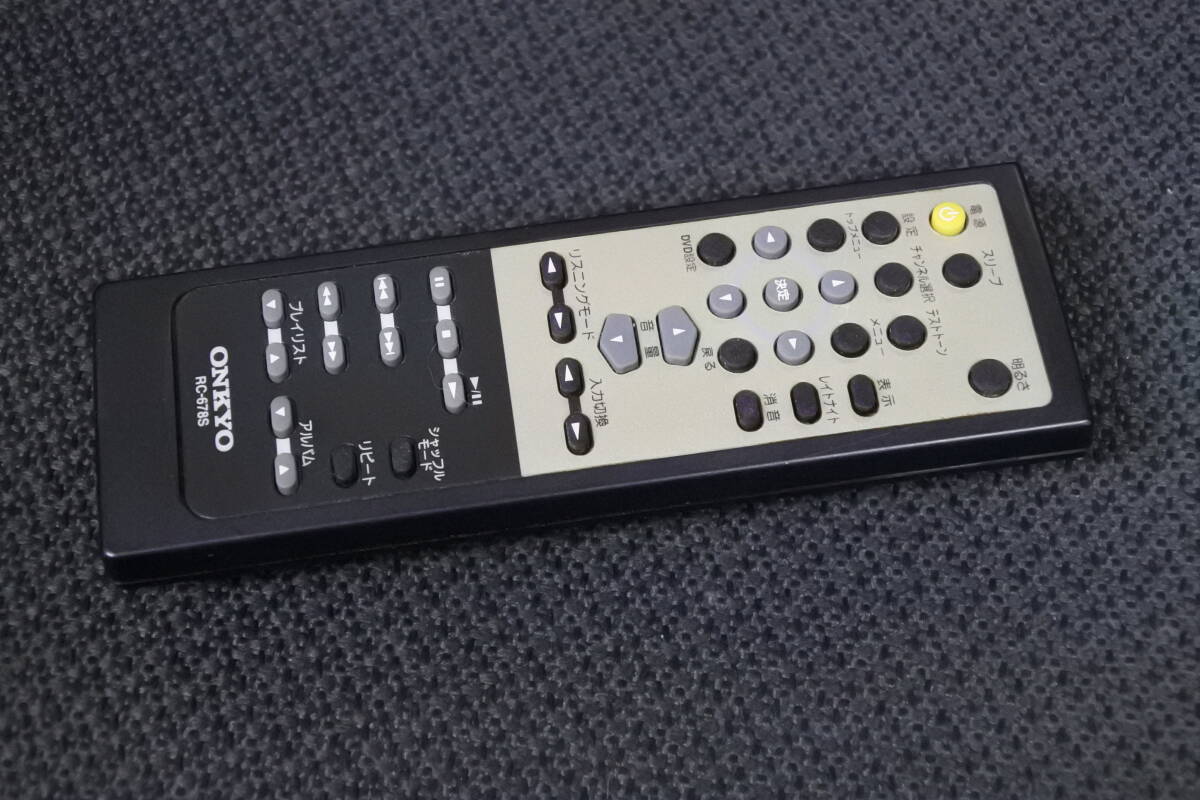 ★ONKYO/オンキョー SA-205HD SA-205HDX HTX-22HD HTX-22HDX HTX-77HDX 純正リモコン RC-678S★拍卖