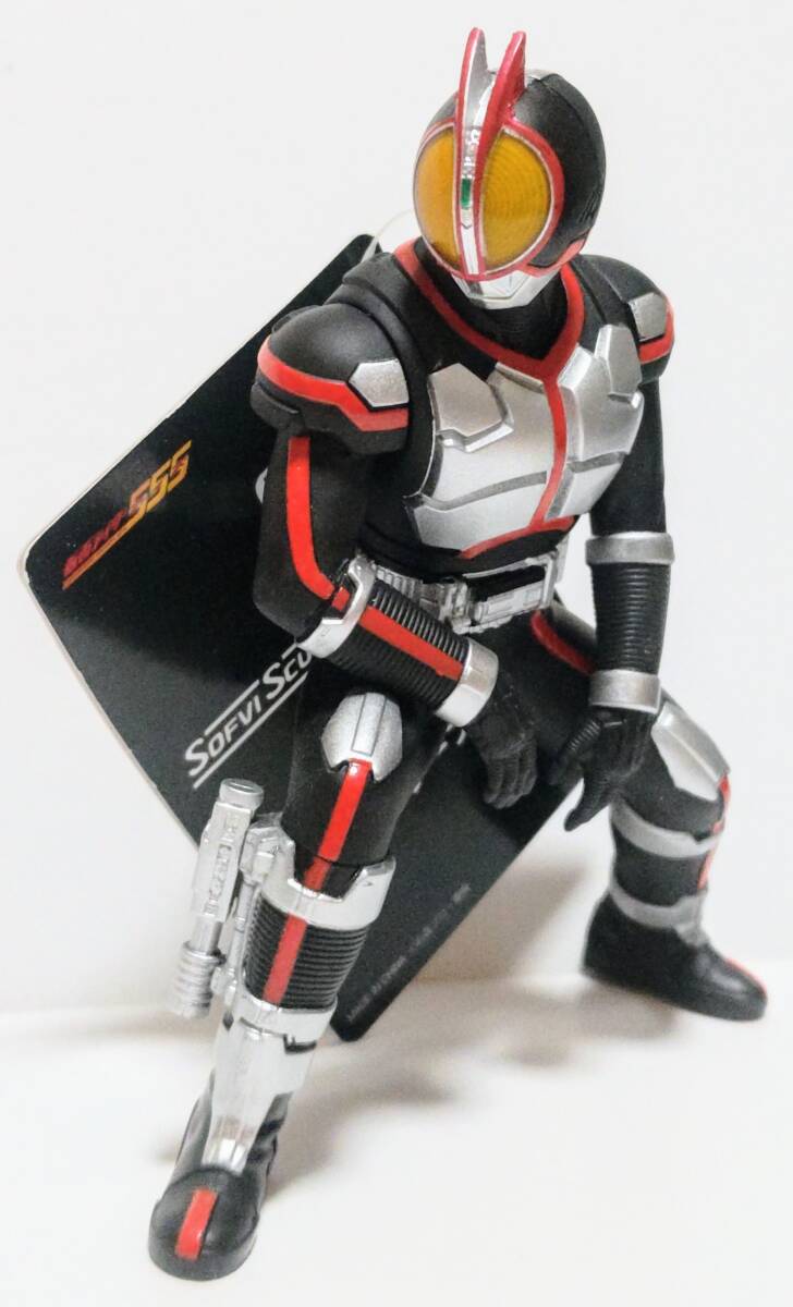 新品即決 SOFVI SCULPTURE STUDIO 仮面ライダーファイズ ソフビ バンダイ 2023年 仮面ライダー555 フィギュア拍卖