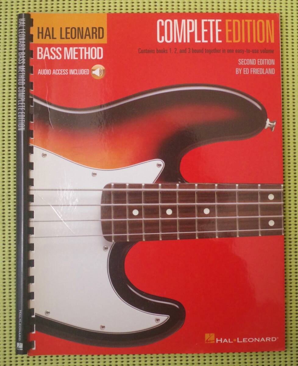 ベース・メソッド・コンプリート・エディション Hal Leonard Bass Method Complete Edition 音源アクセス権 ♪良好♪ 送料185円拍卖