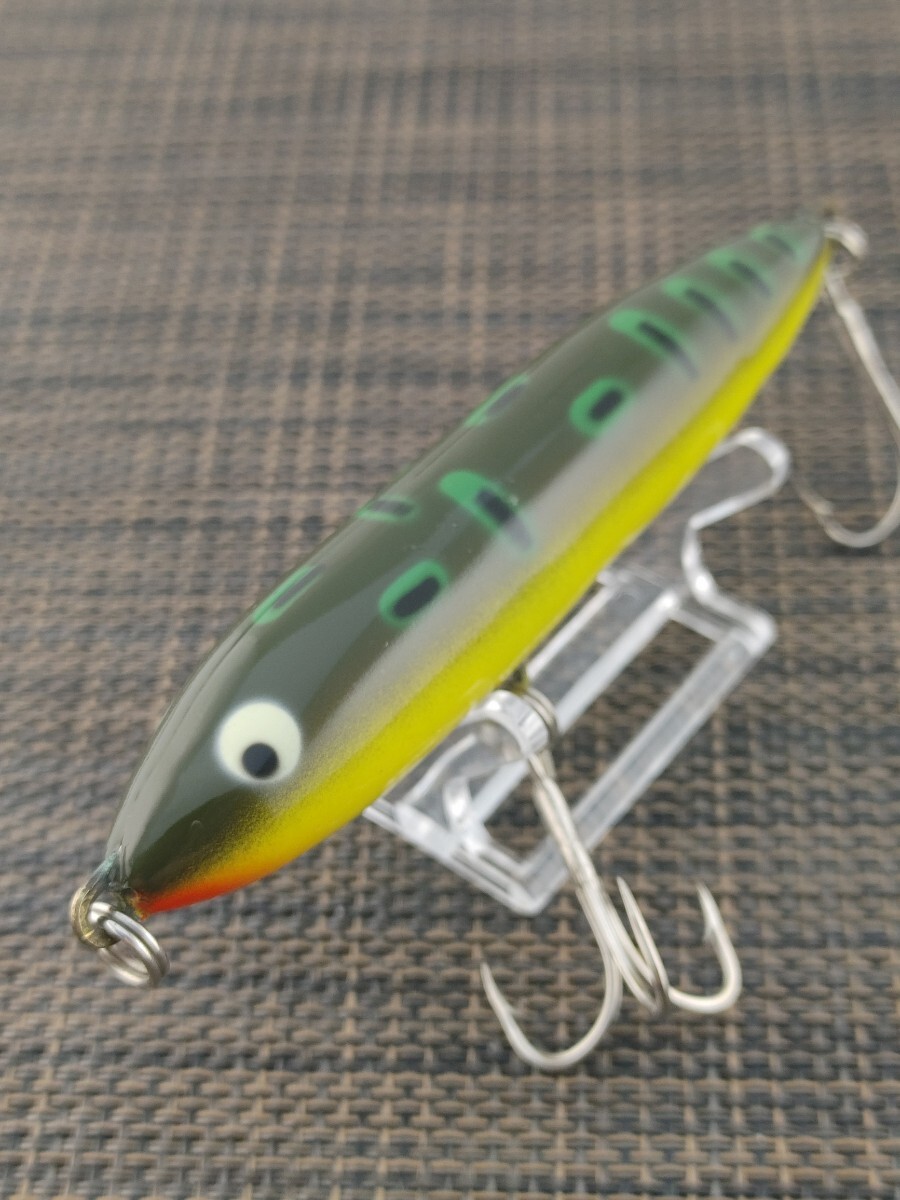 ヘドン ザラスプーク 【2nd・美品・吹き目】オールドルアー・ペンシルベイト拍卖