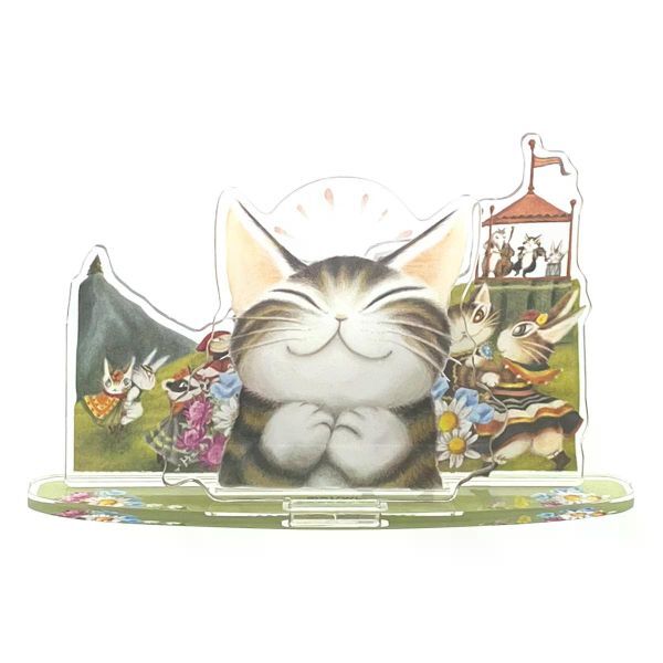 【新品/即購入可/送料230円】 アクリルスタンド うんのいい・ダンス 942575 わちふぃーるど 猫のダヤン キャラクター拍卖