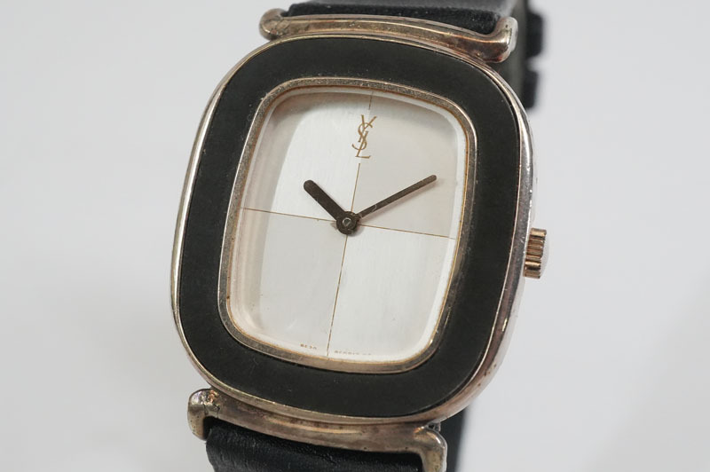 1円~【L837】Yves Saint Laurent/イヴサンローラン YSL 4-850629 クオーツ レディース ブランド 腕時計拍卖