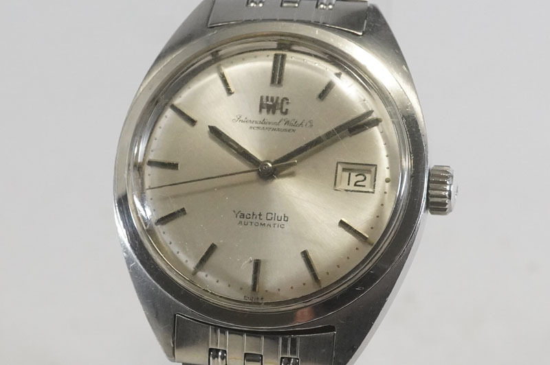 1円~【L937】実働 IWC インターナショナル ウォッチカンパニー SCHAFFHAUSEN Yacht Club ヨットクラブ 自動巻き 純正ベルト メンズ 腕時計拍卖