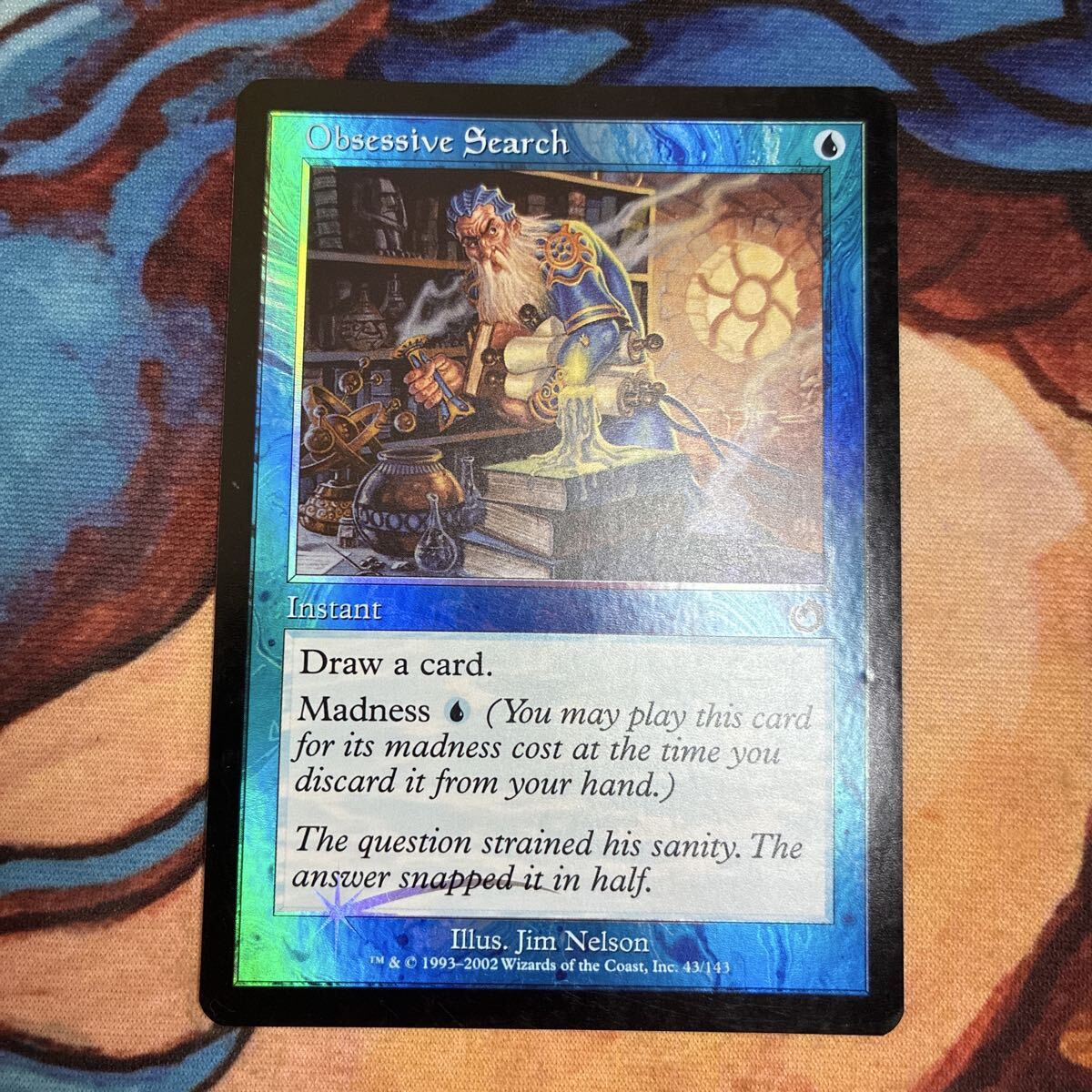 100円スタート MTG マジックザギャザリング foil トーメント 英語 強迫的な捜索/Obsessive Search拍卖