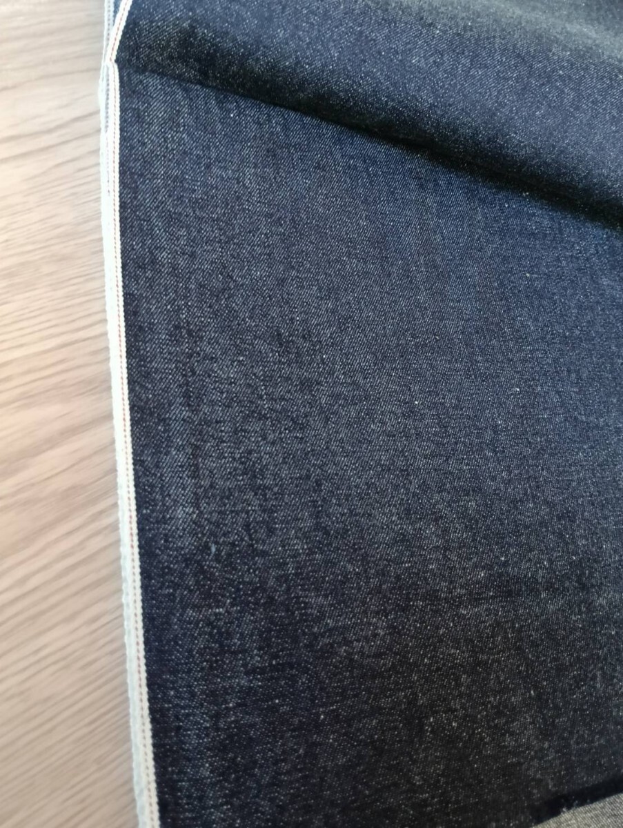 訳あり産地 岡山県 井原デニム インディゴセルヴィッチデニム 116cm幅 10oz 2mカット 生地 日本製 国産 MM1710拍卖