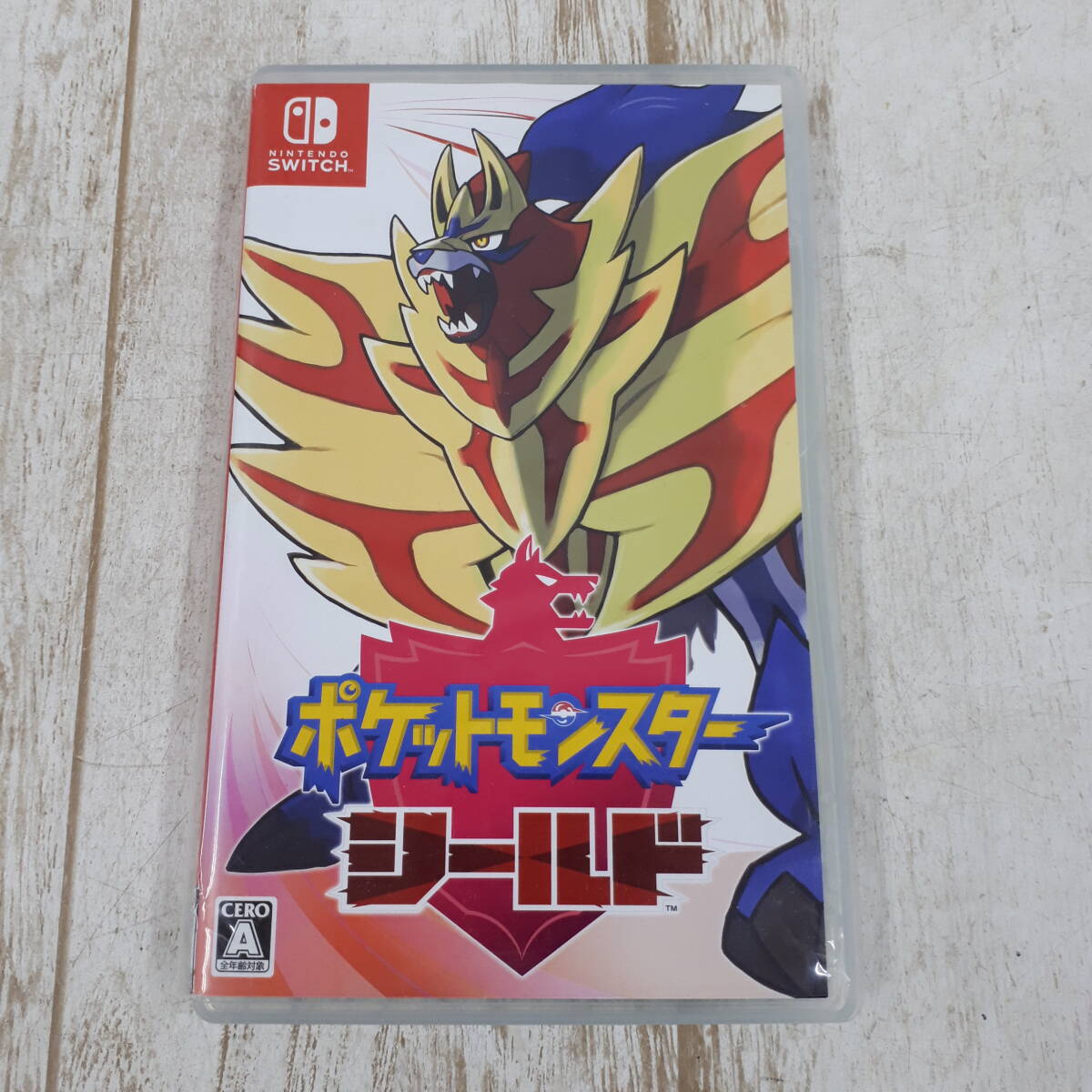 Uc1051-074☆Nintendo Switch ソフト ポケットモンスター シールド パッケージ難アリ拍卖