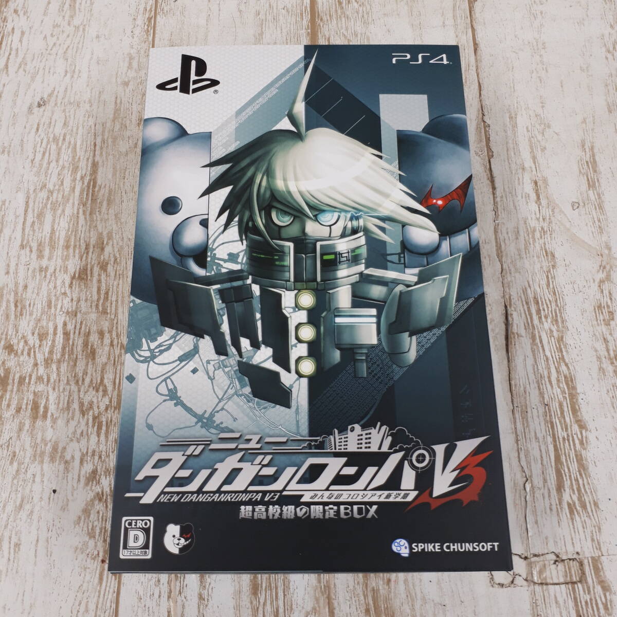 Uc1162-067♪【60】未開封品 PS4 ソフト ニュー ダンガンロンパ V3 みんなのコロシアイ新学期 超高校級の限定BOX拍卖